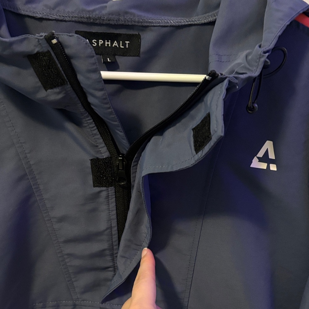 Asphalt Men’s Asphalt Windbreaker Large - Picture 5 of 14